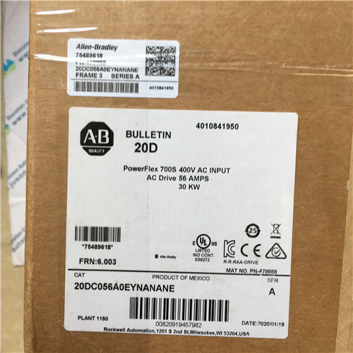 Allen Bradley 20DC056A0EYNANANE Invertor