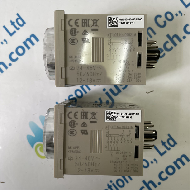 OMRON time relay H3CR-A AC24-48 DC12-48