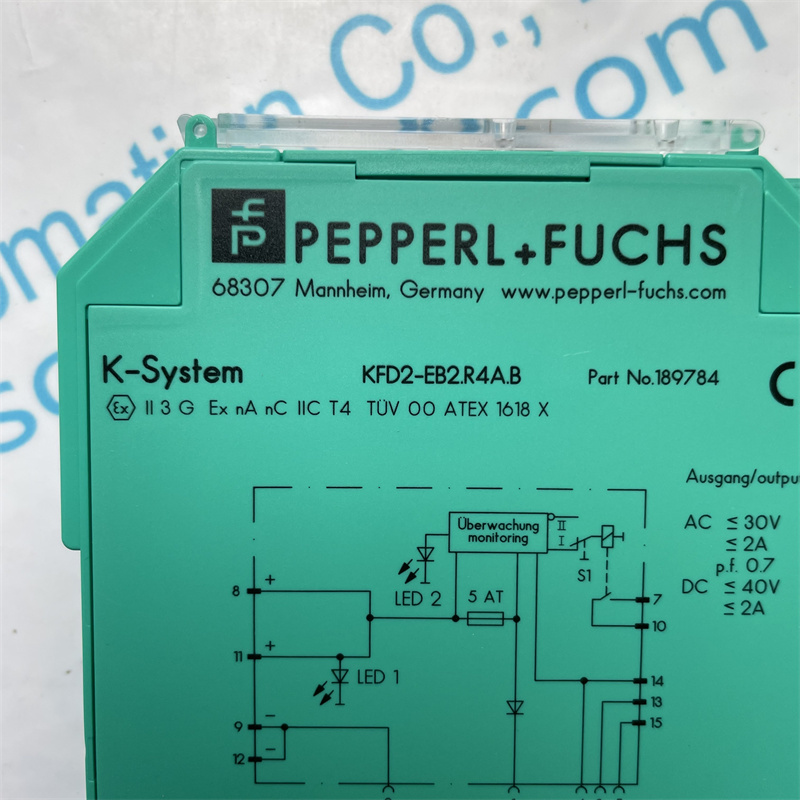 PEPPERL+FUCHS power module KFD2-EB2.R4A.B 