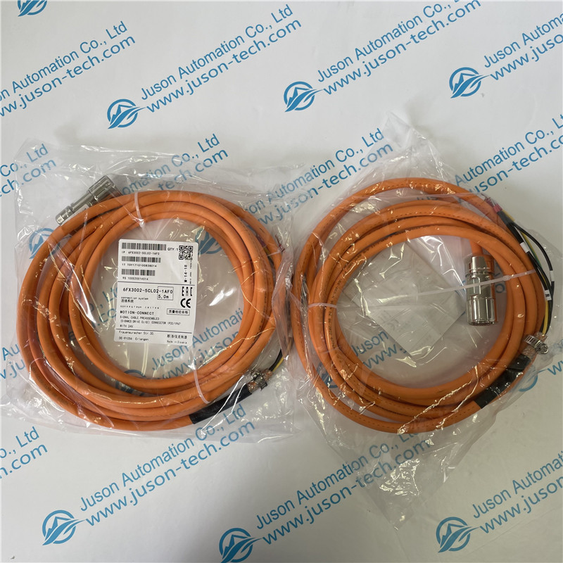SIEMENS servo power cable 6FX3002-5CL02-1AF0 Power cable pre-assembled 4x 1.5, for motor S-1FL6 HI 400 V with V70/V90 frame size AA and MOTION-CONNECT 300 No UL