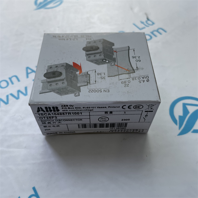 ABB isolating switch OT25F3