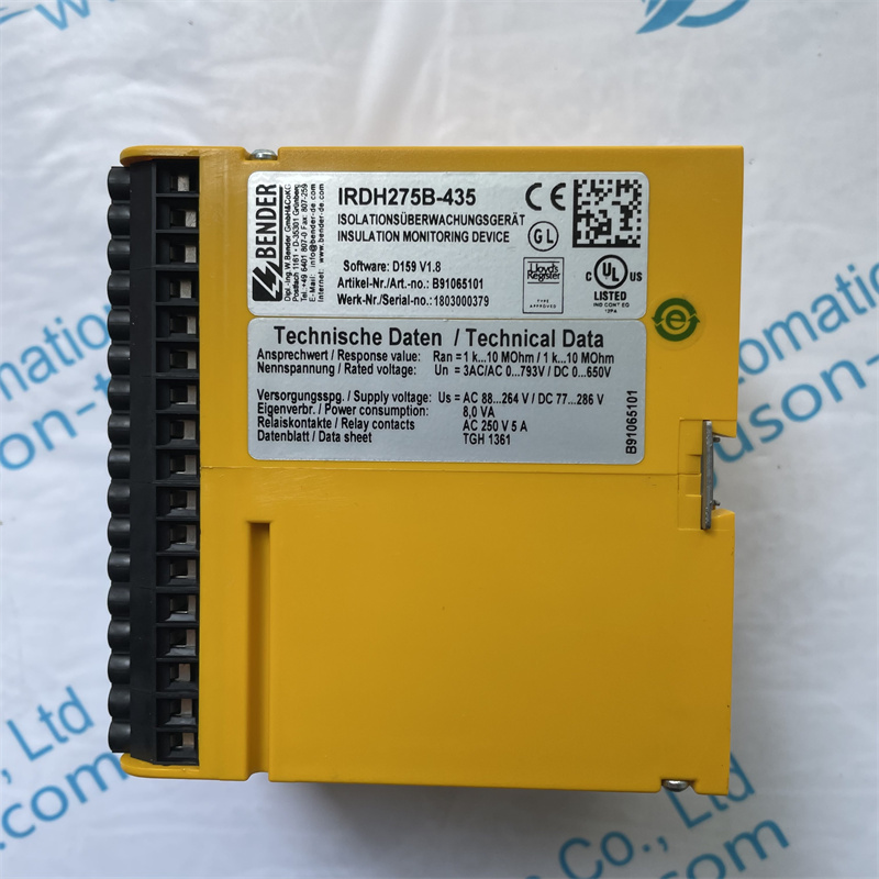 BENDER Insulation Monitor IRDH275B-435