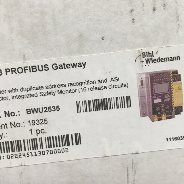 Bihl&Wiedemann Security control module BWU2535