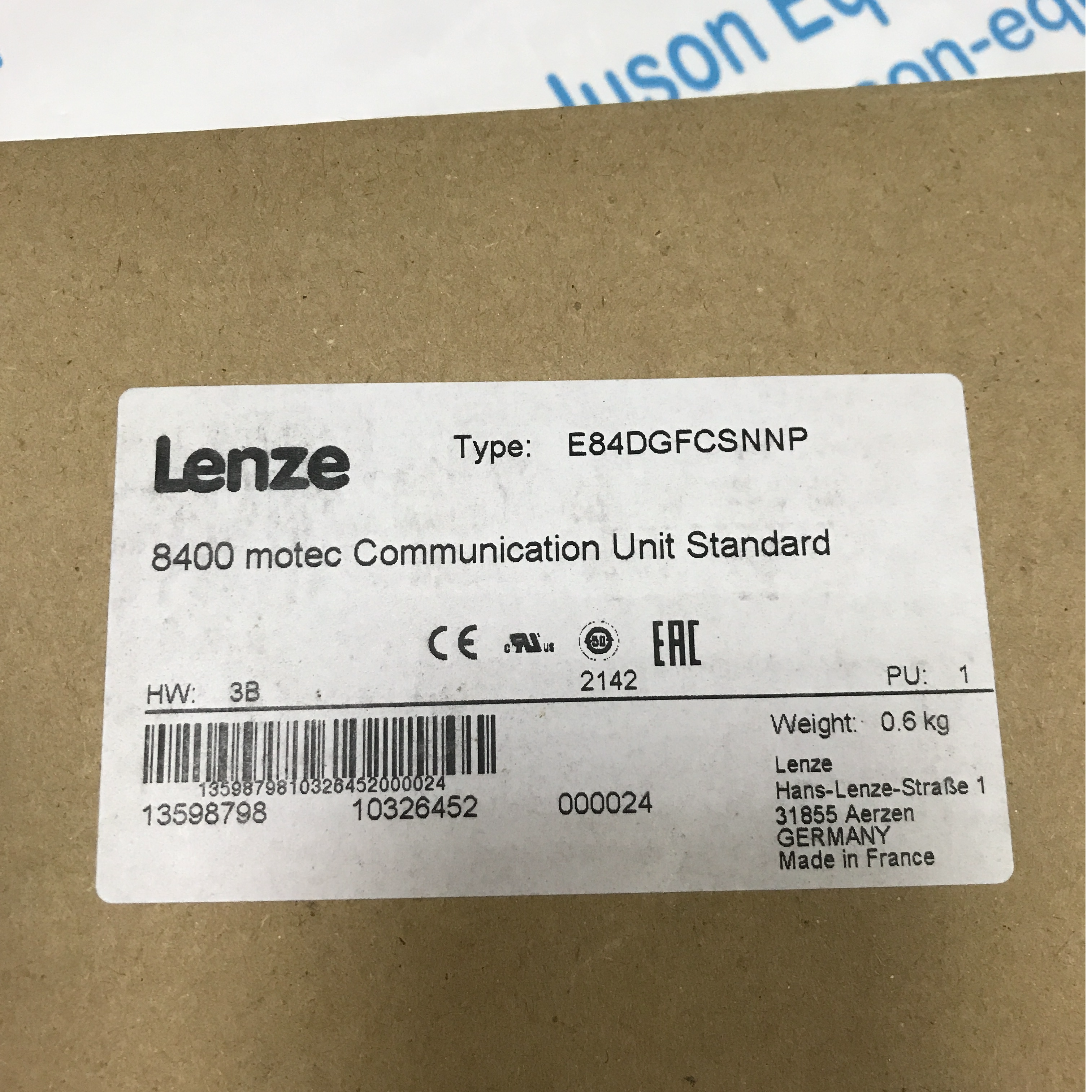 Lenze Communication Unit E84DGFCSNNP