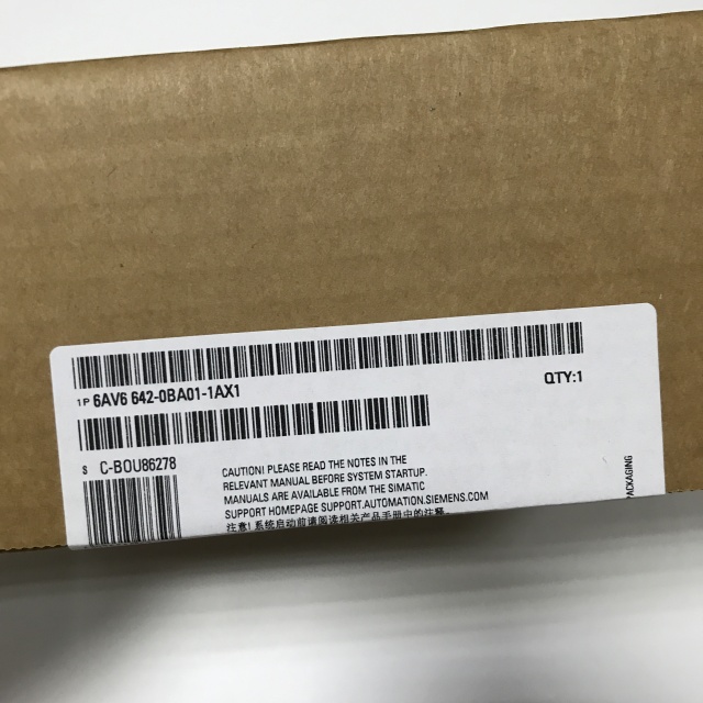 SIEMENS CNC operation control board 6AV6642-0BA01-1AX1