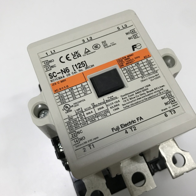 FUJI Communication control AC contactor SC-N6