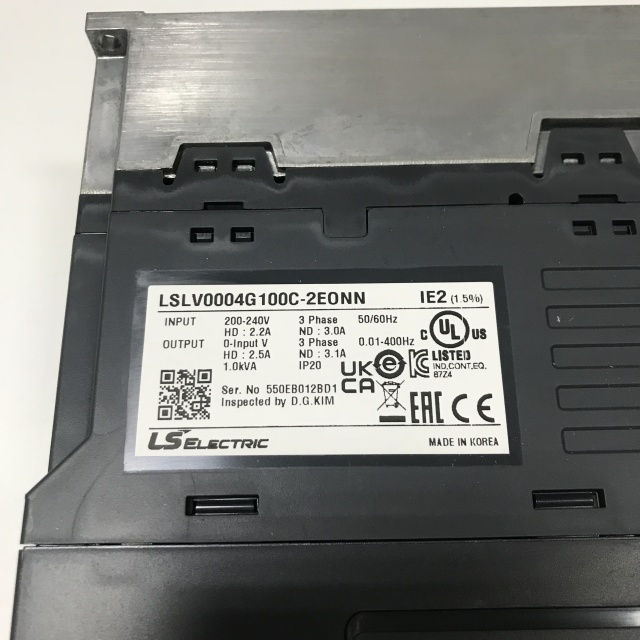 LS frequency converter LSLV0004G100C-2EONN