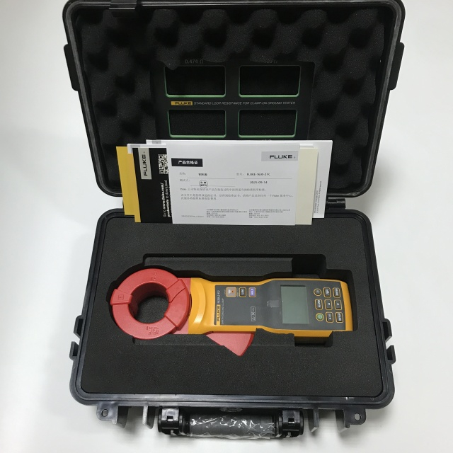 Fluke Grounding Loop Resistance Test Clamp Table 1630-2 FC