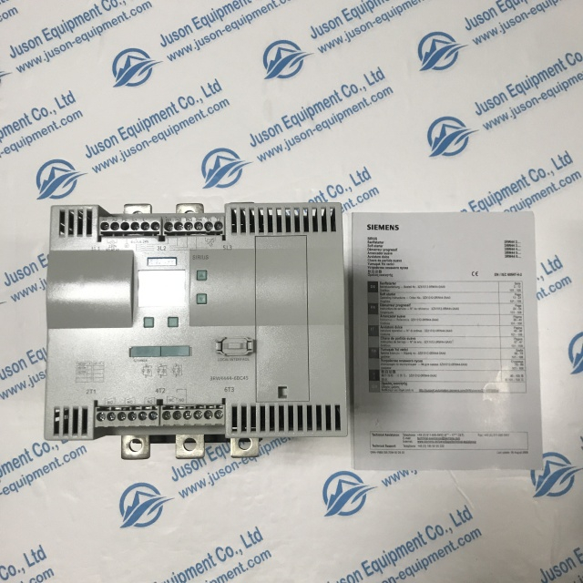 SIEMENS High performance soft starter 3RW4444-6BC45