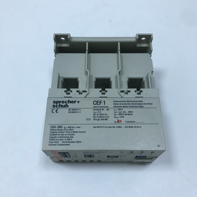 Sprecher+Schuh contactor CEF1-11