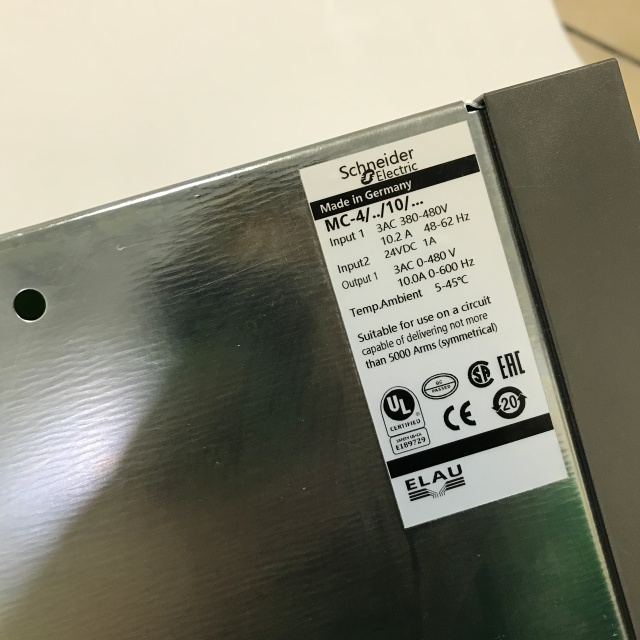 Schneider servo controller module MC-4 11 10 400