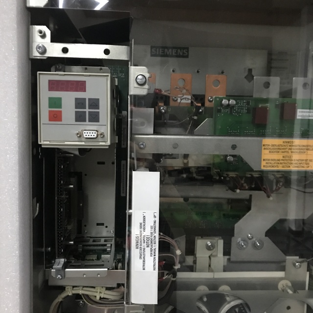 SIEMENS DC speed regulator device 6SE7032-6EG60