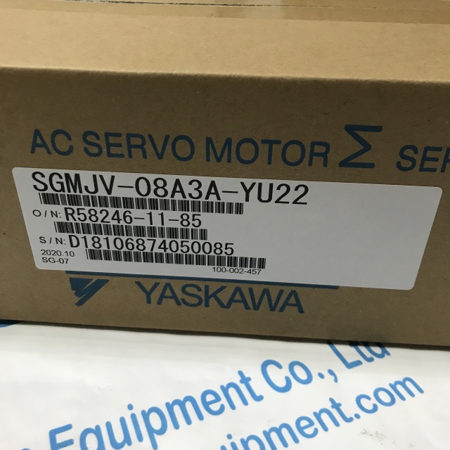 Yaskawa servo motor SGMJV-08A3A-YU22