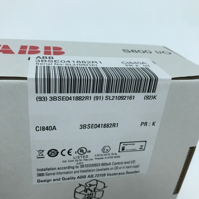 ABB Optical network terminals communication system CI840A 3BSE041882R1